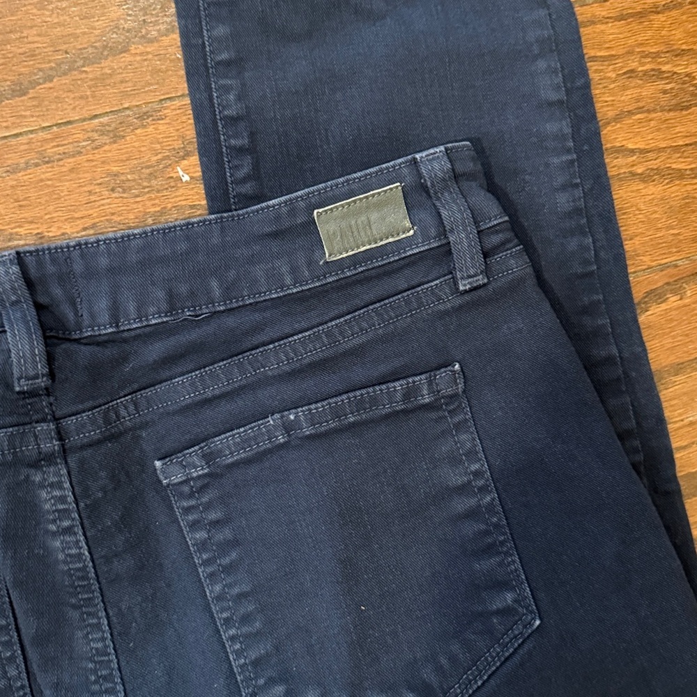 Paige Skyline Ankle peg dark blue jeans, size 30 - Picture 7 of 8